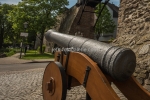 Kanone an Stadtmauer Andernach