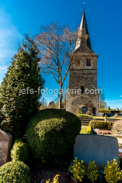 JEFs Fotogalerie Stockphoto Gruiten Dorf Mit Kirchturm Und 
